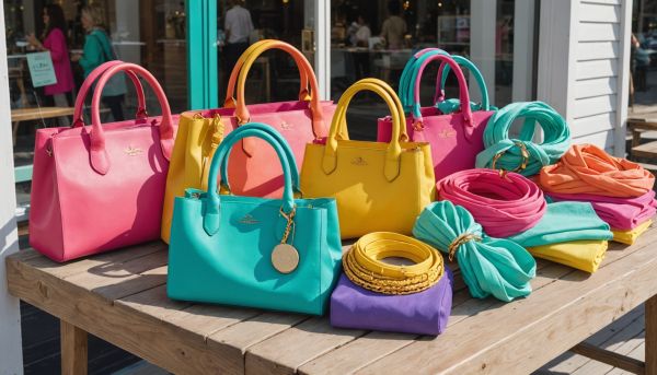 Les accessoires colorés illuminent vos tenues d'été